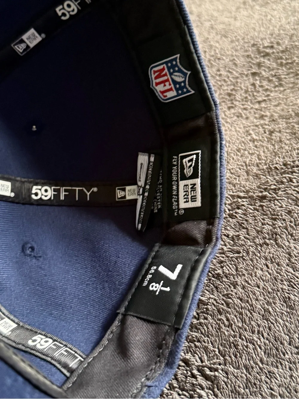 New Era Dallas Cowboys 59FIFTY fitted hat size 7 1/8